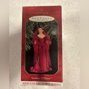 Vintage Hallmark Keepsake 1997 Scarlett O’Hara #1 Christmas Ornament QX6125